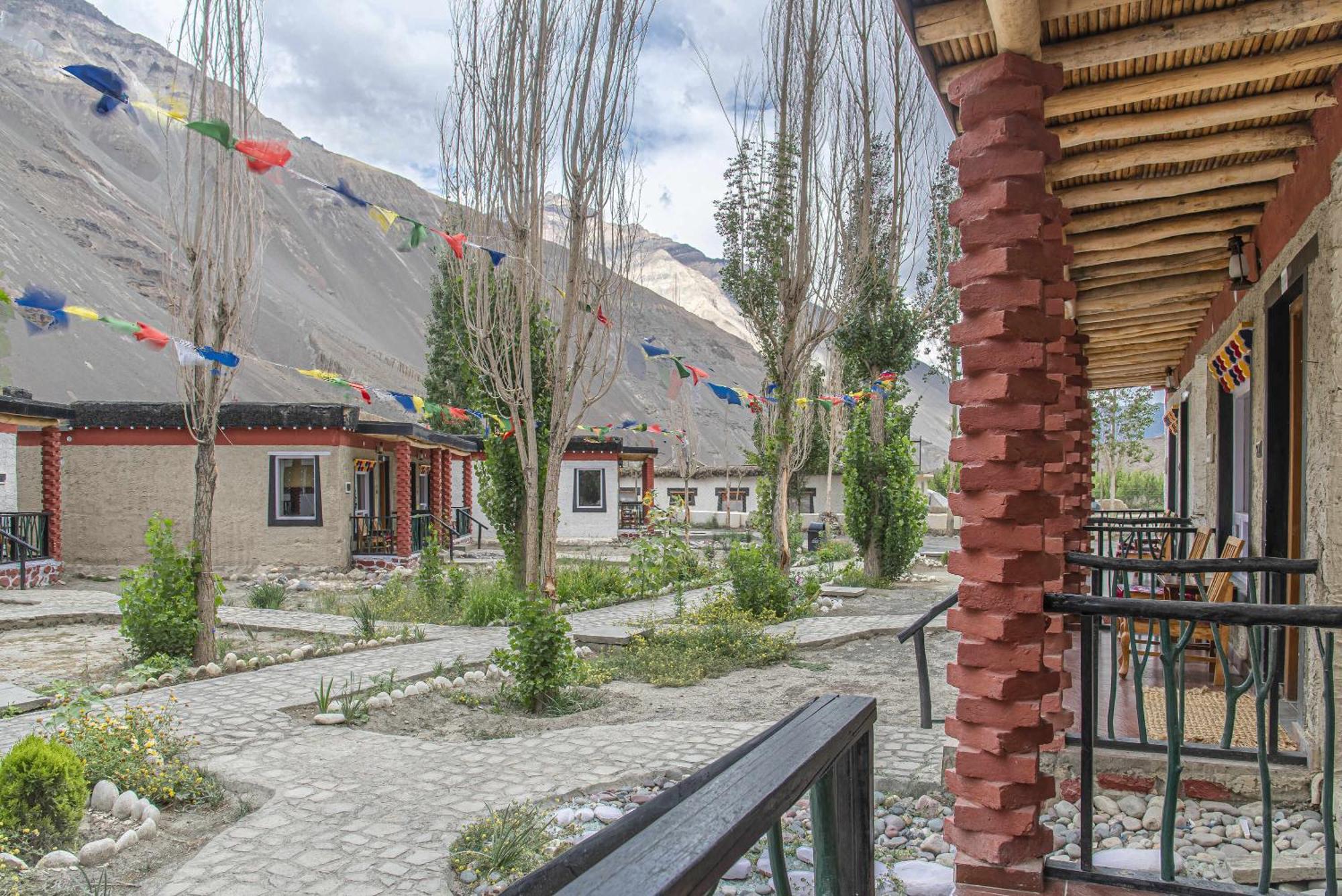 Echor Mud Huts Tabo, Spiti Valley Kaza Luaran gambar