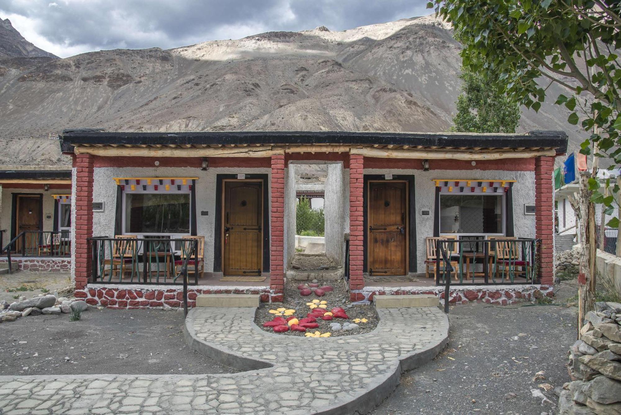 Echor Mud Huts Tabo, Spiti Valley Kaza Luaran gambar