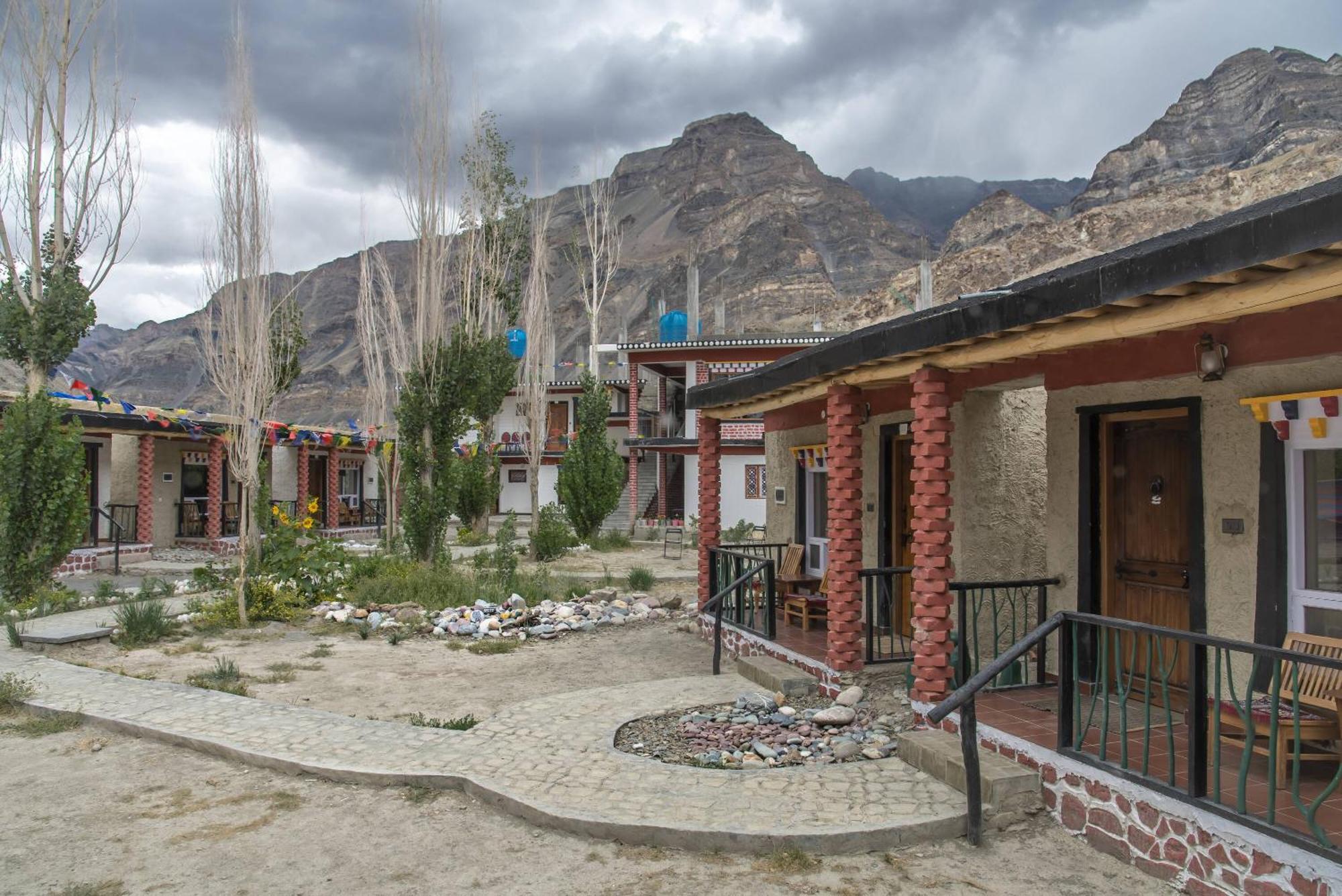 Echor Mud Huts Tabo, Spiti Valley Kaza Luaran gambar